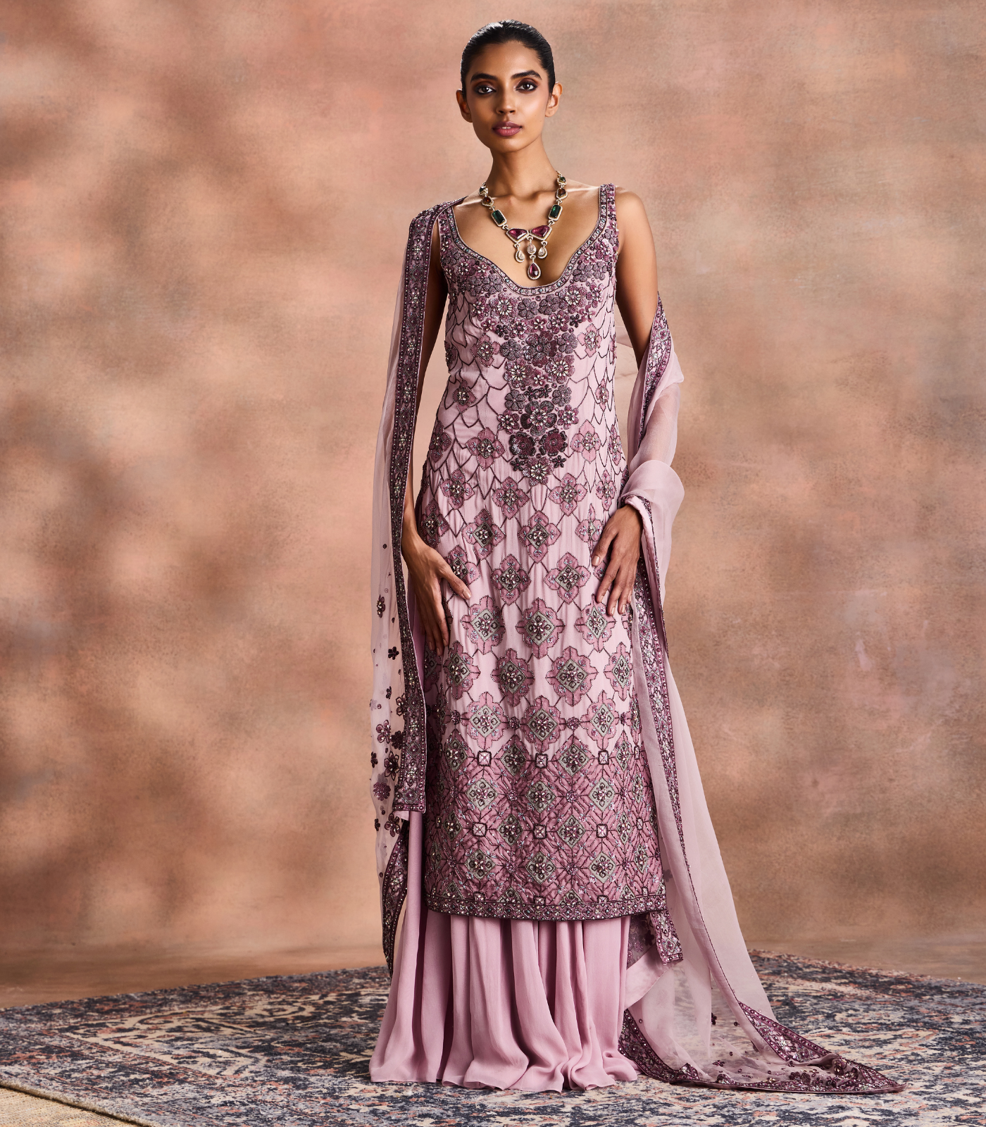 Embellished Sharara Set