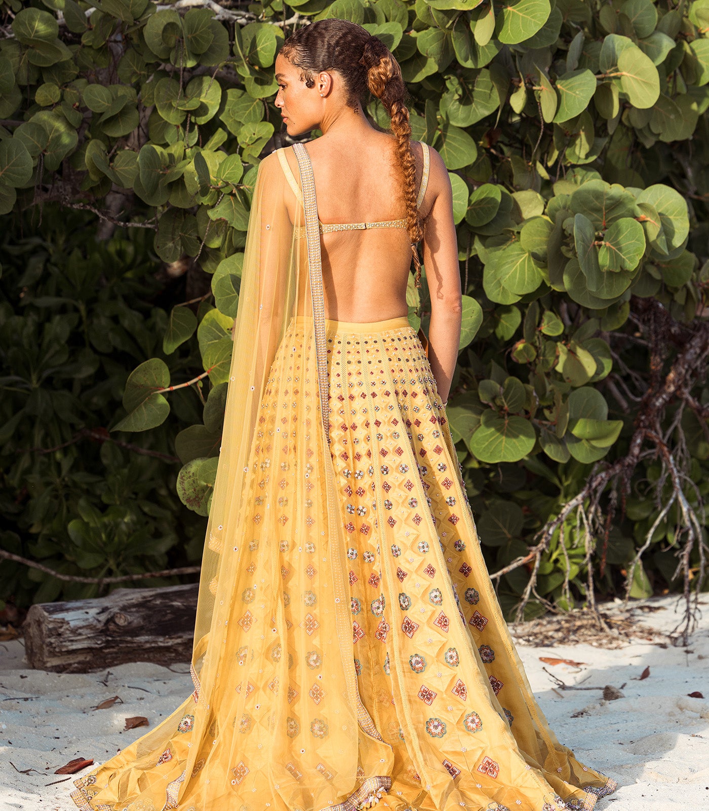 Sunlit Embellished Lehenga