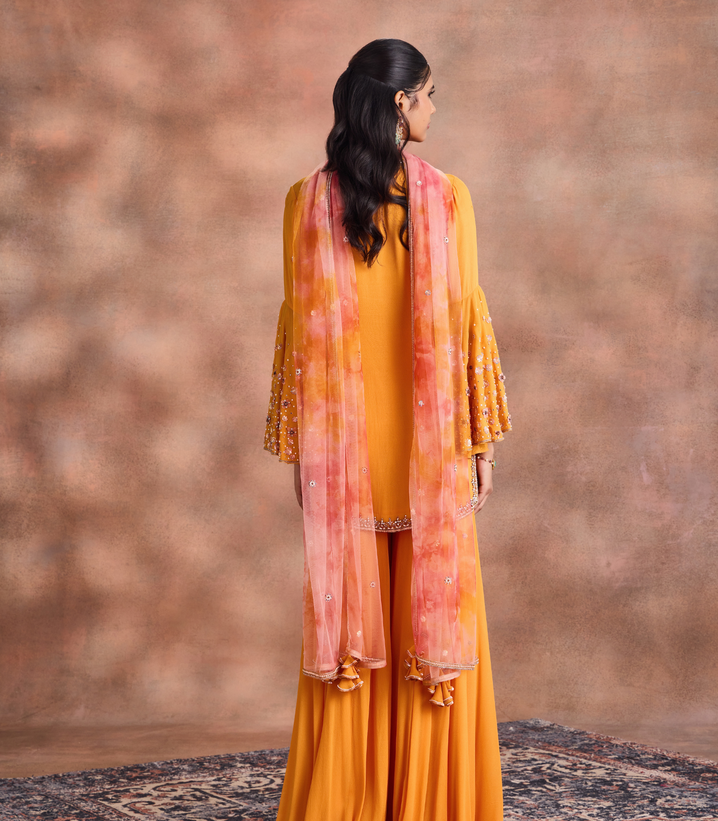 Embelished kurta Set