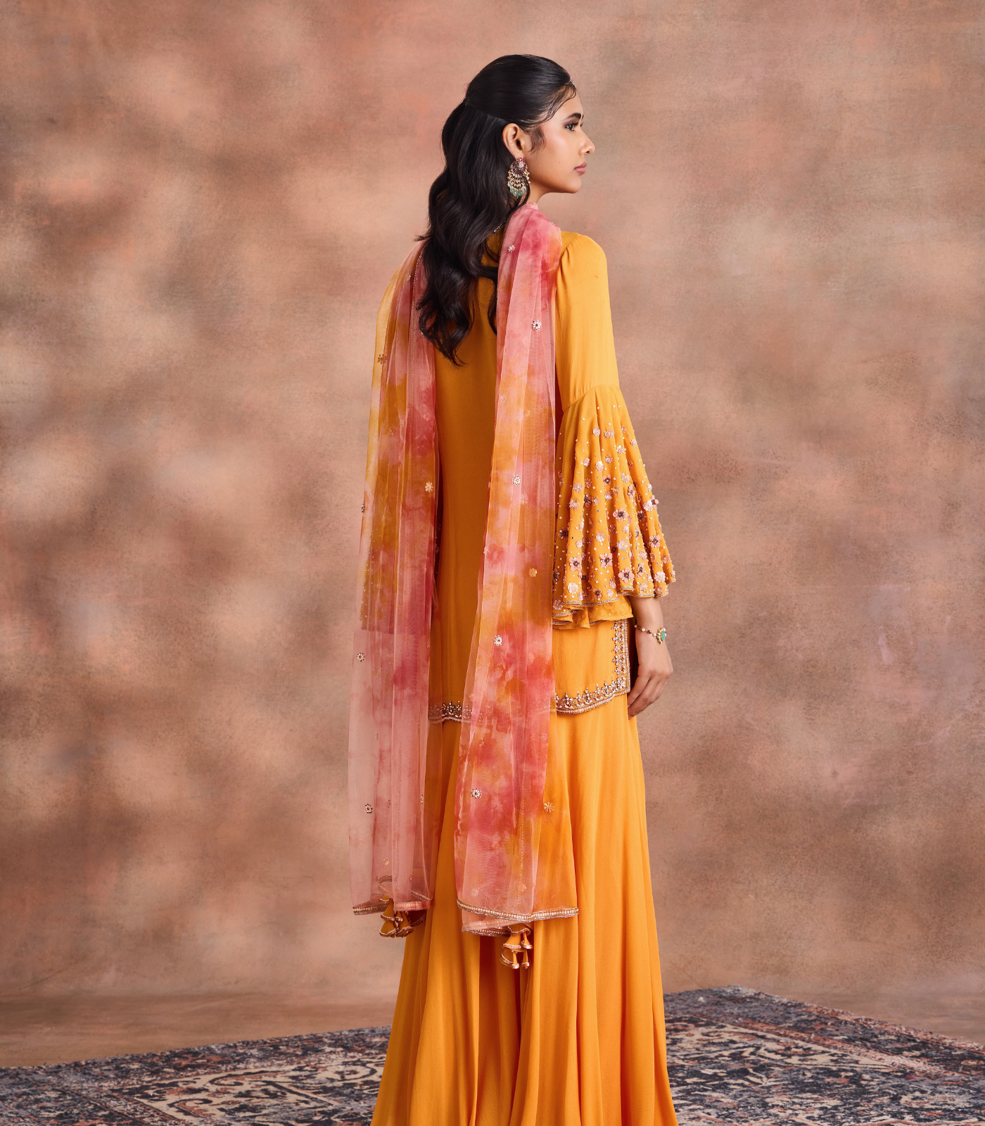 Embelished kurta Set
