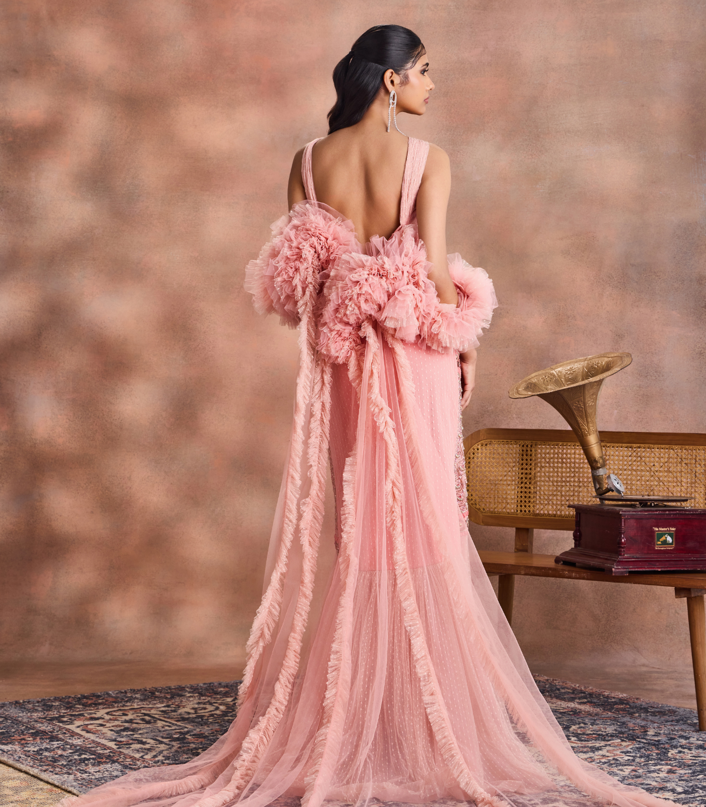 Petal Curve Gown