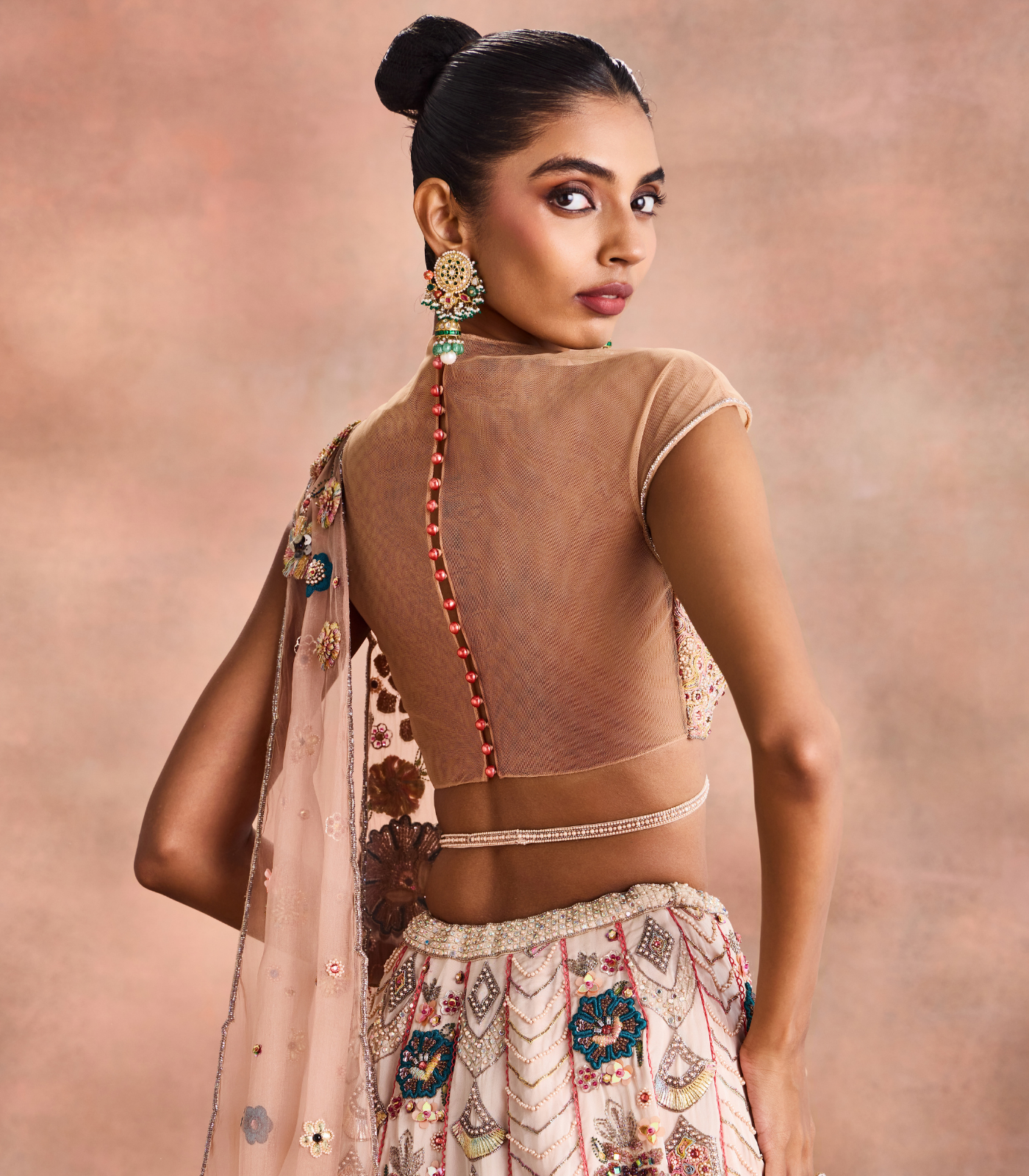Contemporary Lehenga Set