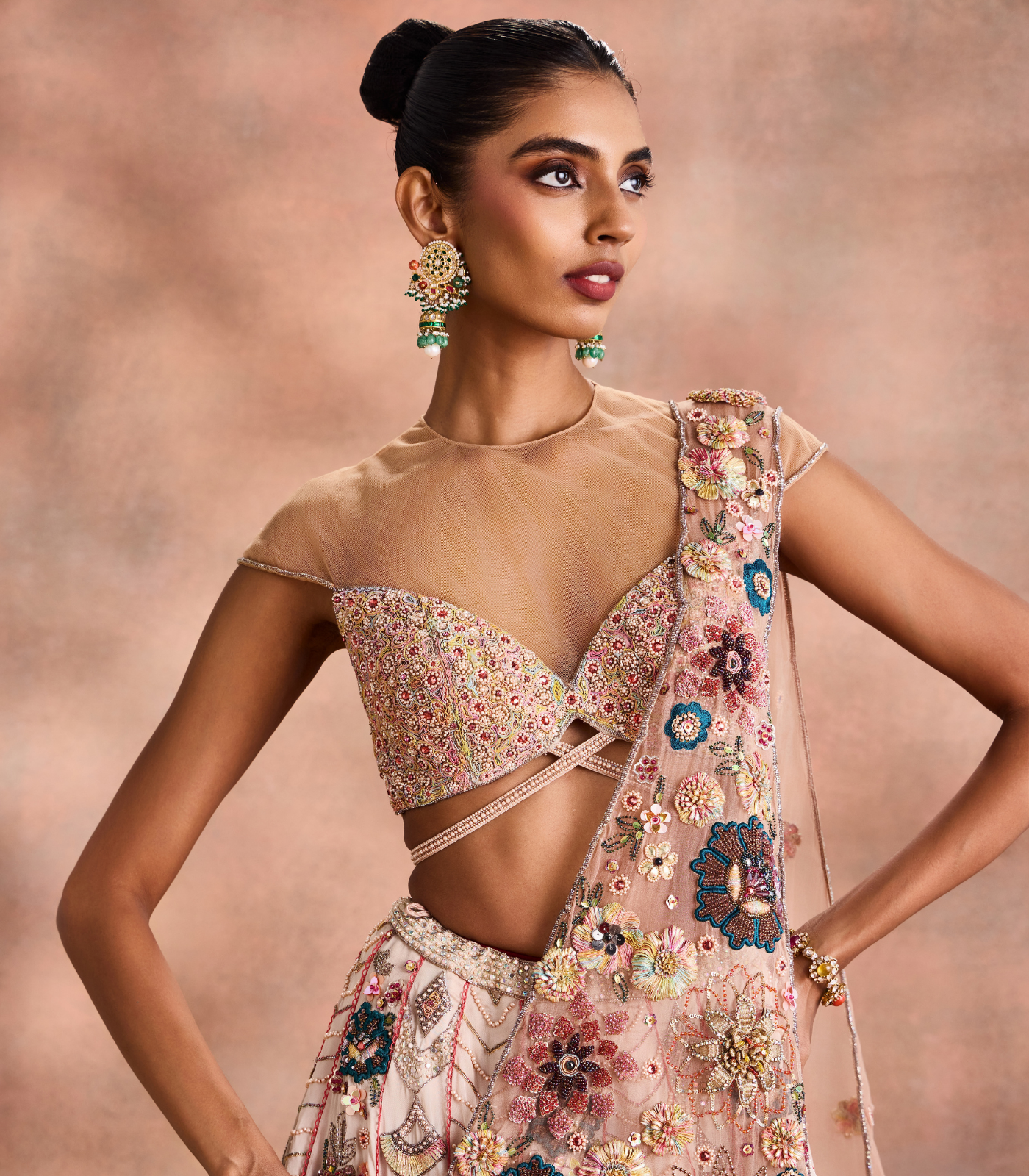 Contemporary Lehenga Set