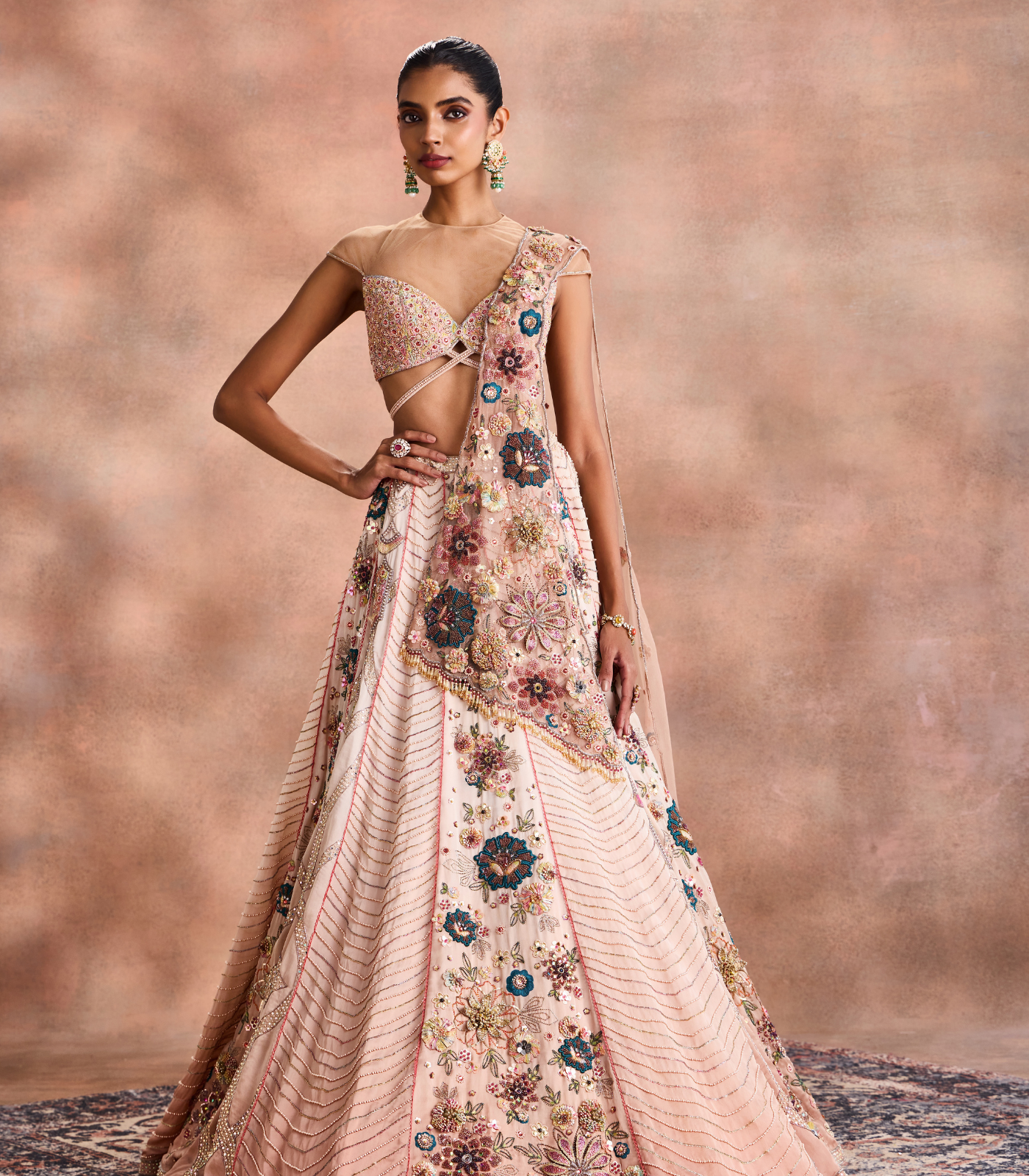 Contemporary Lehenga Set