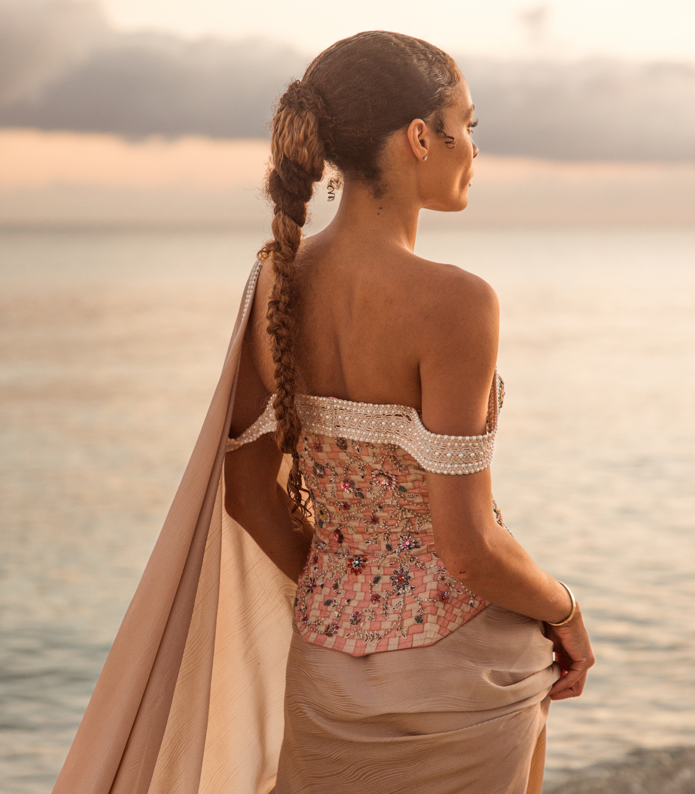 Corset Drape Sari