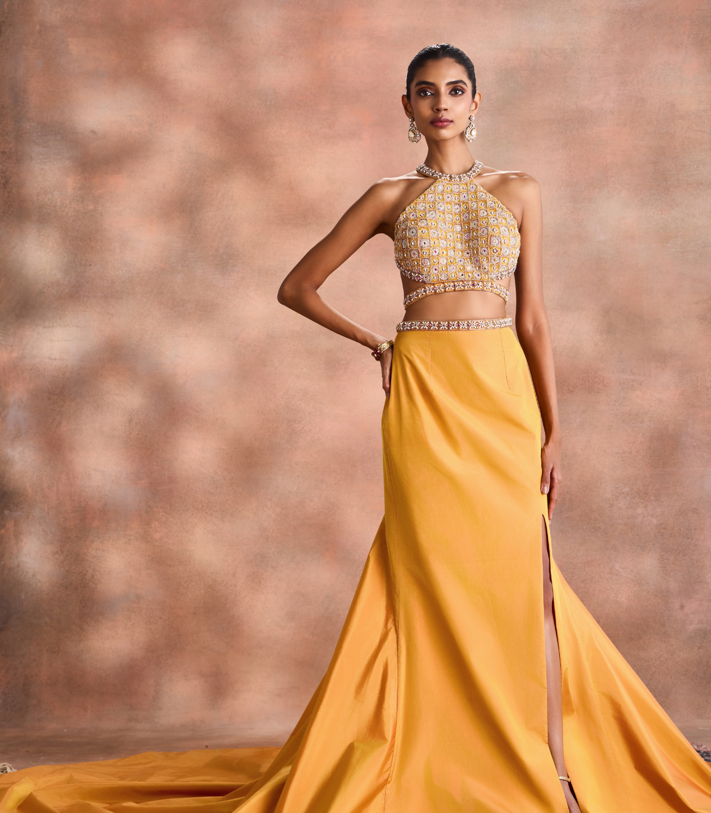 Halter Skirt Set