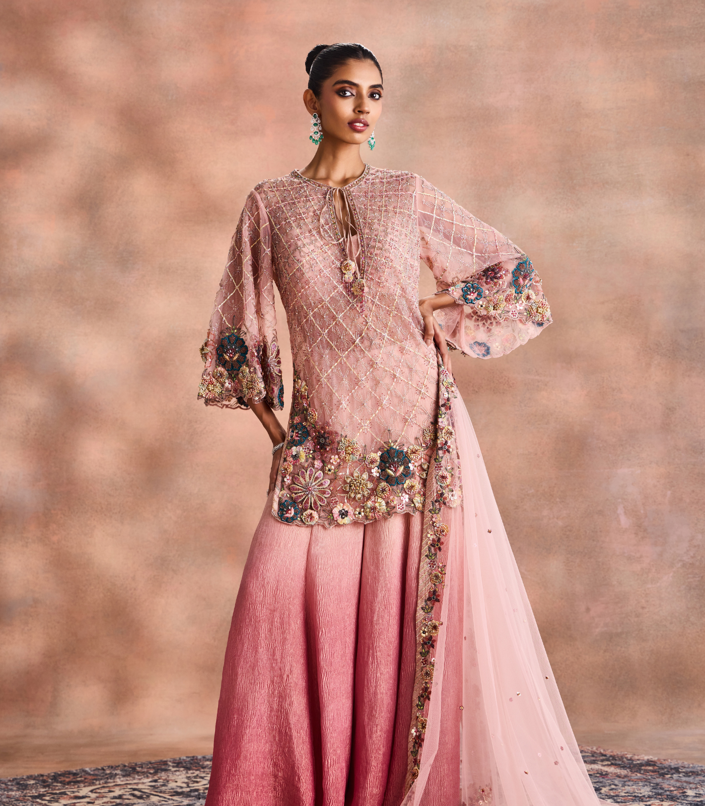 Ombre Palazzo Set