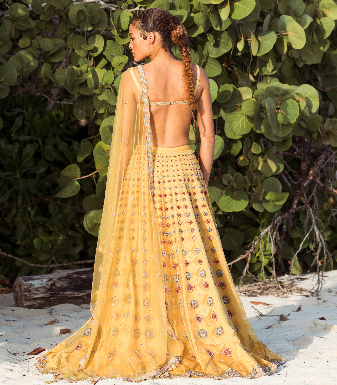 Sunlit Embellished Lehenga
