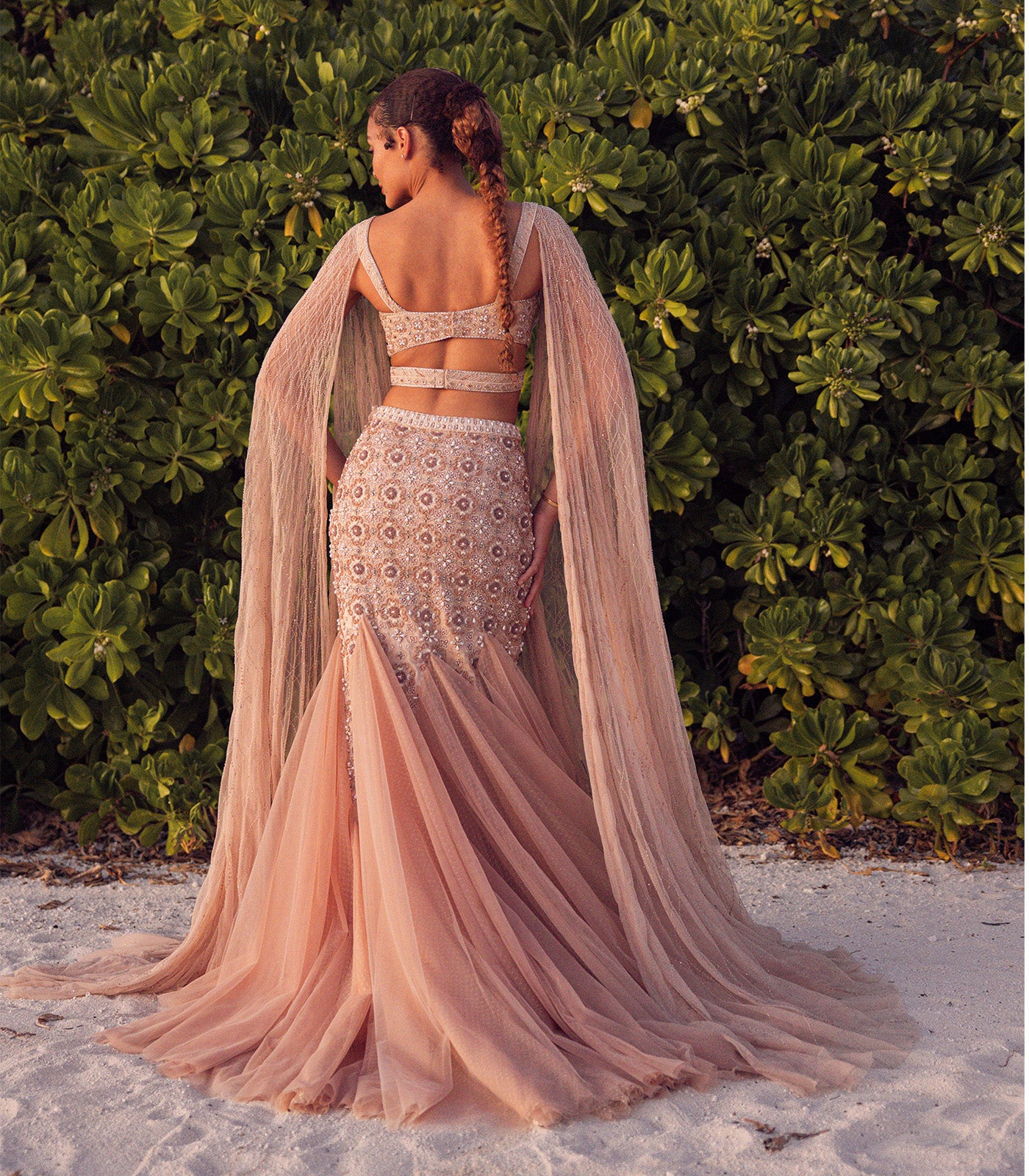 Embroidered Skirt Set