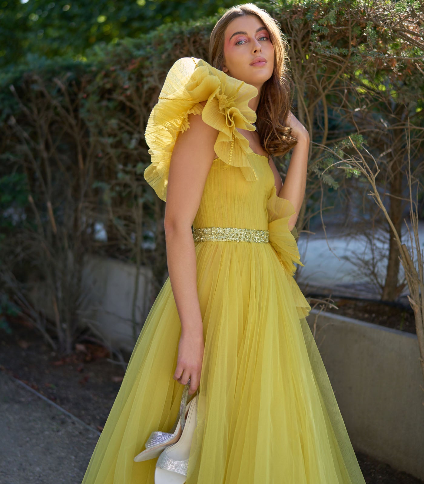 Voluminous Tulle Gown