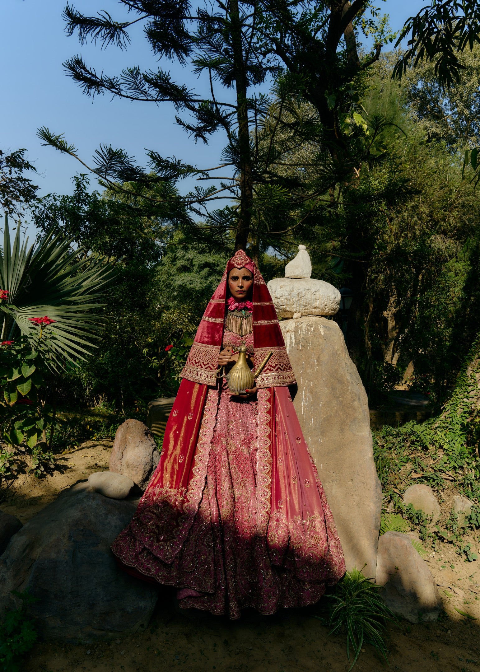 Rose Rpyal Lehenga