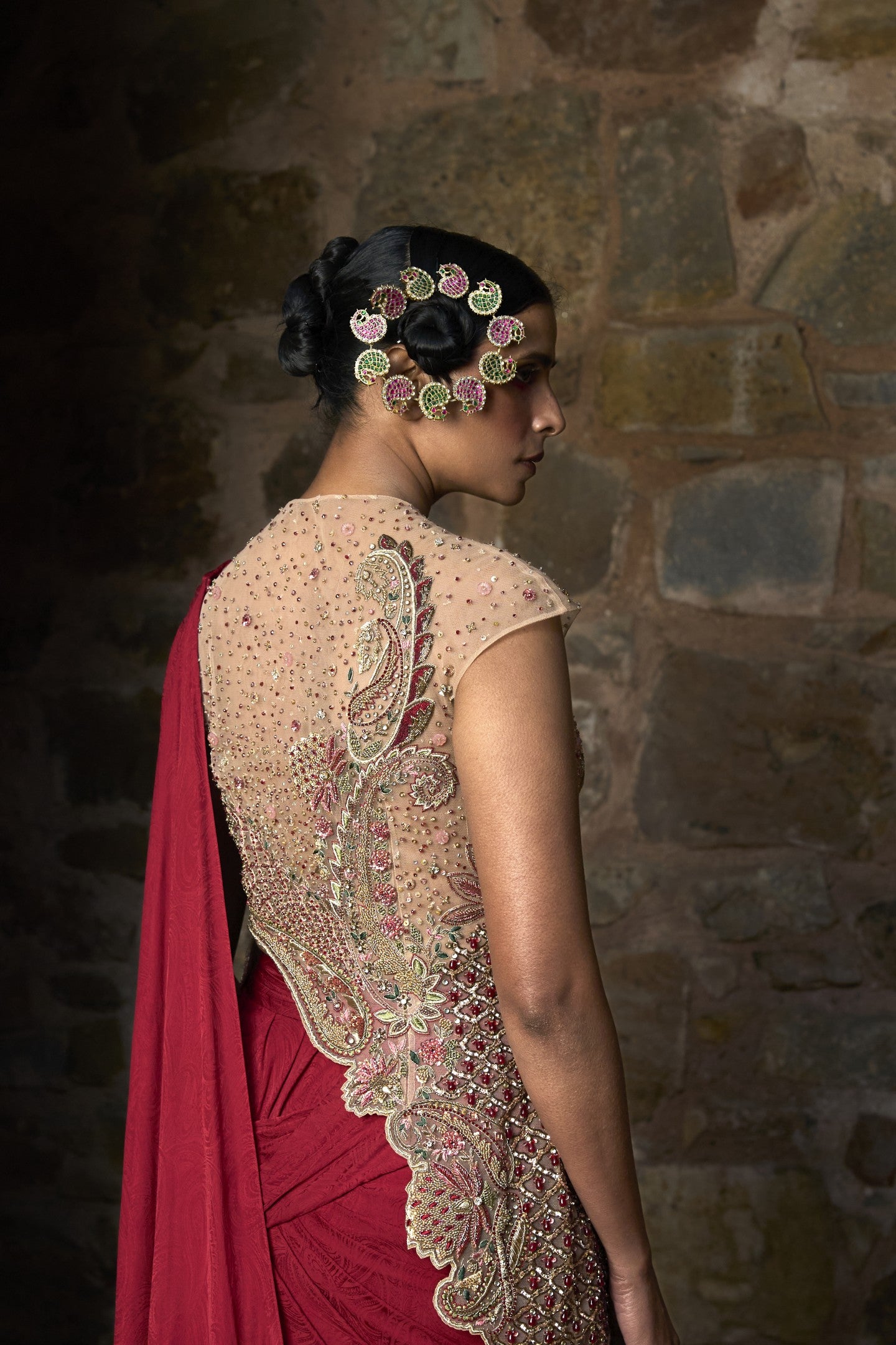 Landscape Drape Sari