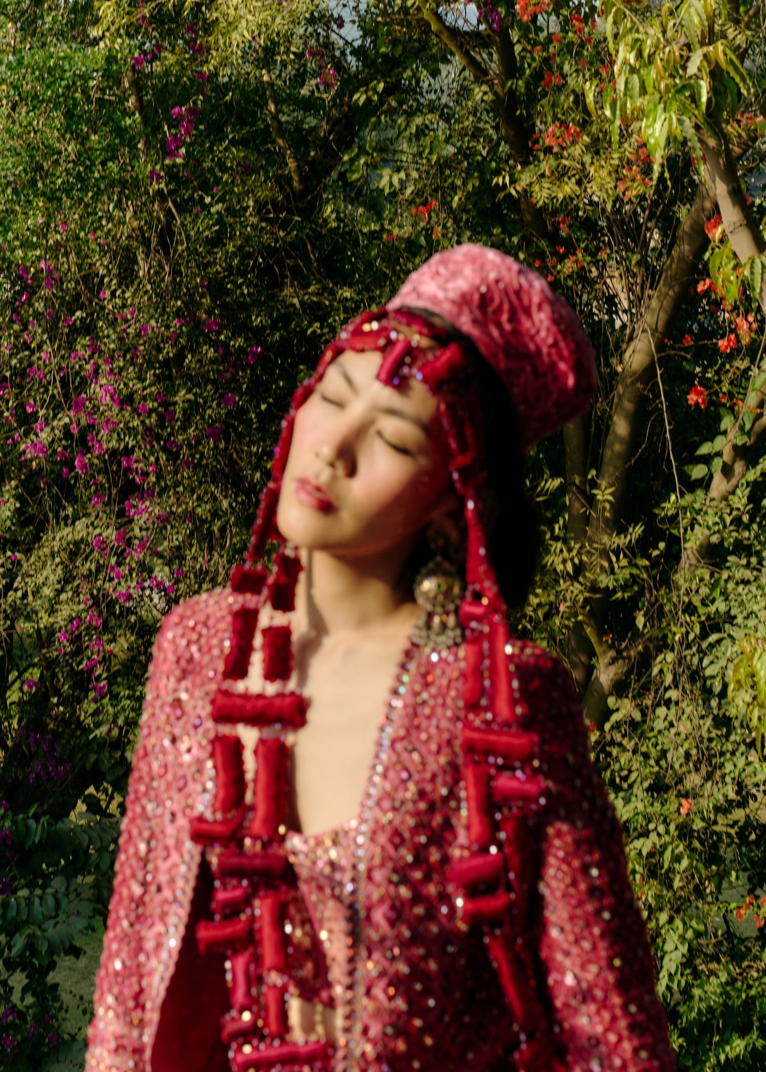 Jacket Sharara Set