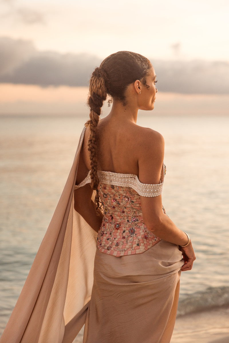 Corset Drape Sari