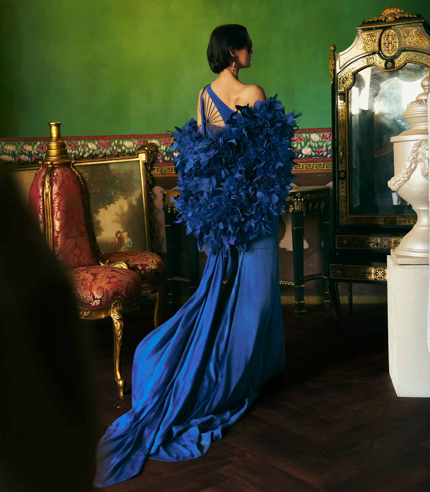 Bold Cut-Out Evening Gown