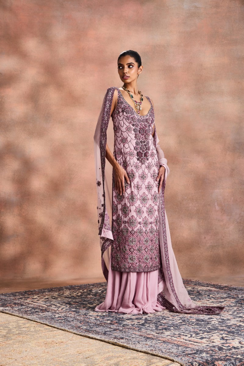 Embellished Sharara Set