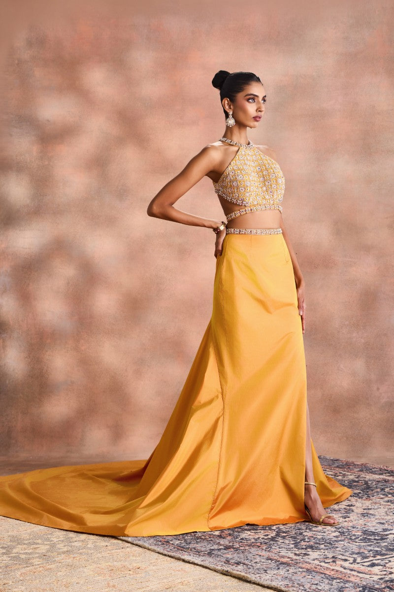 Halter Skirt Set