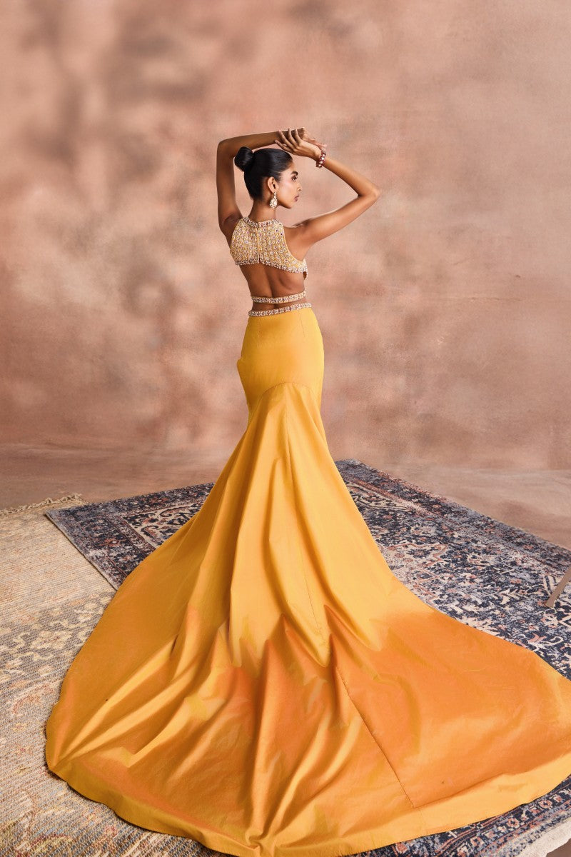 Halter Skirt Set