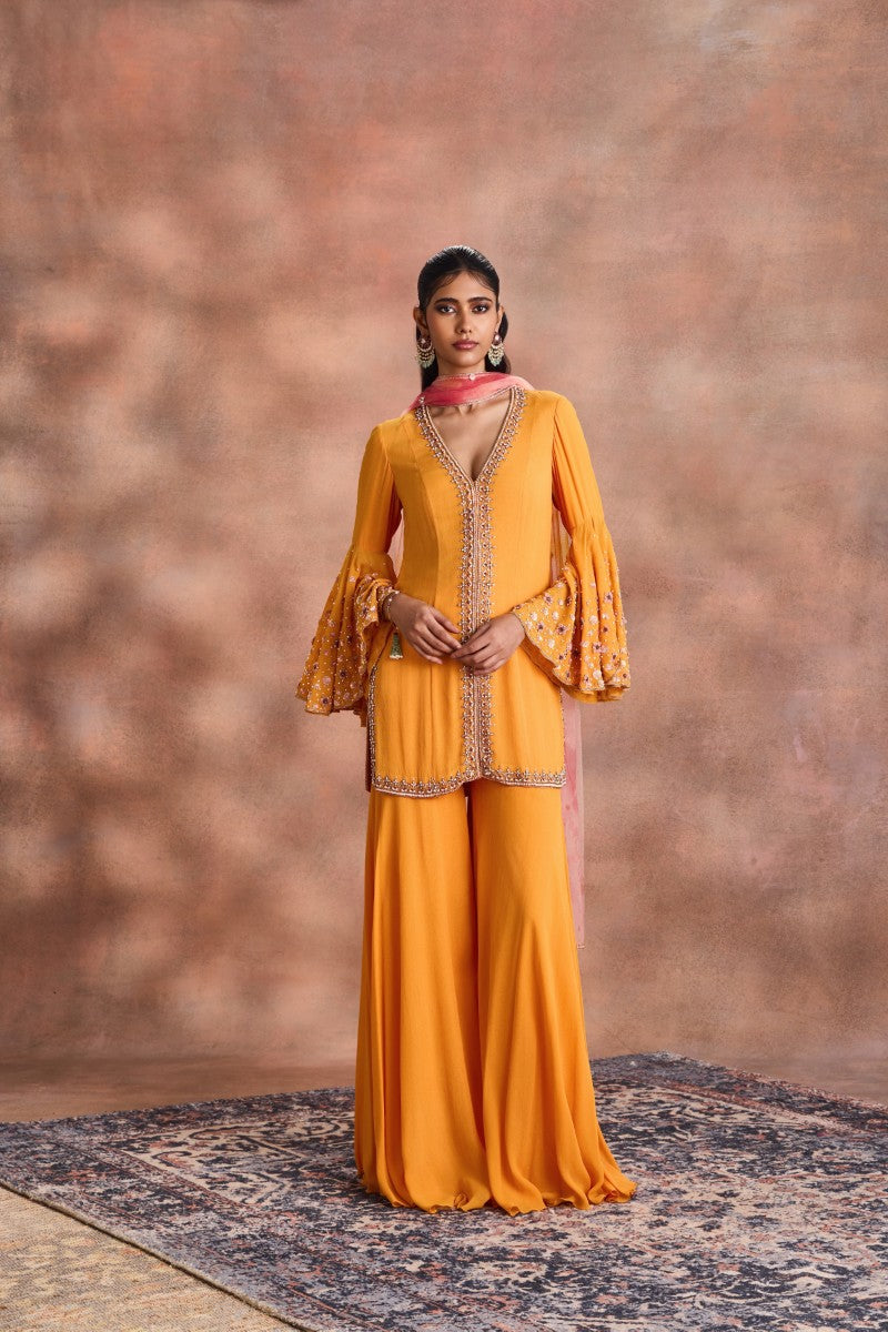 Embelished kurta Set