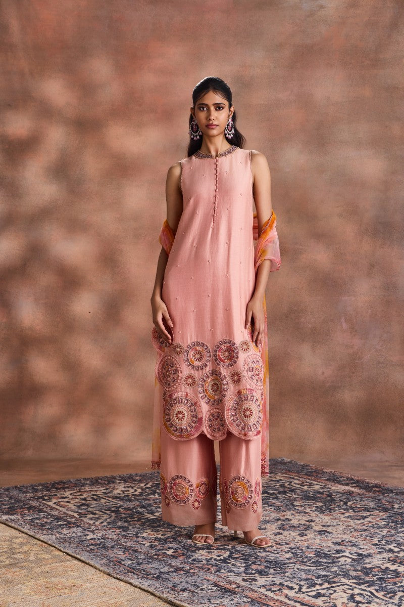Embellished Kurta Set