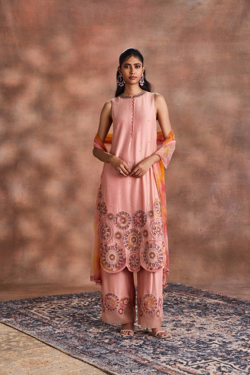 Embellished Kurta Set