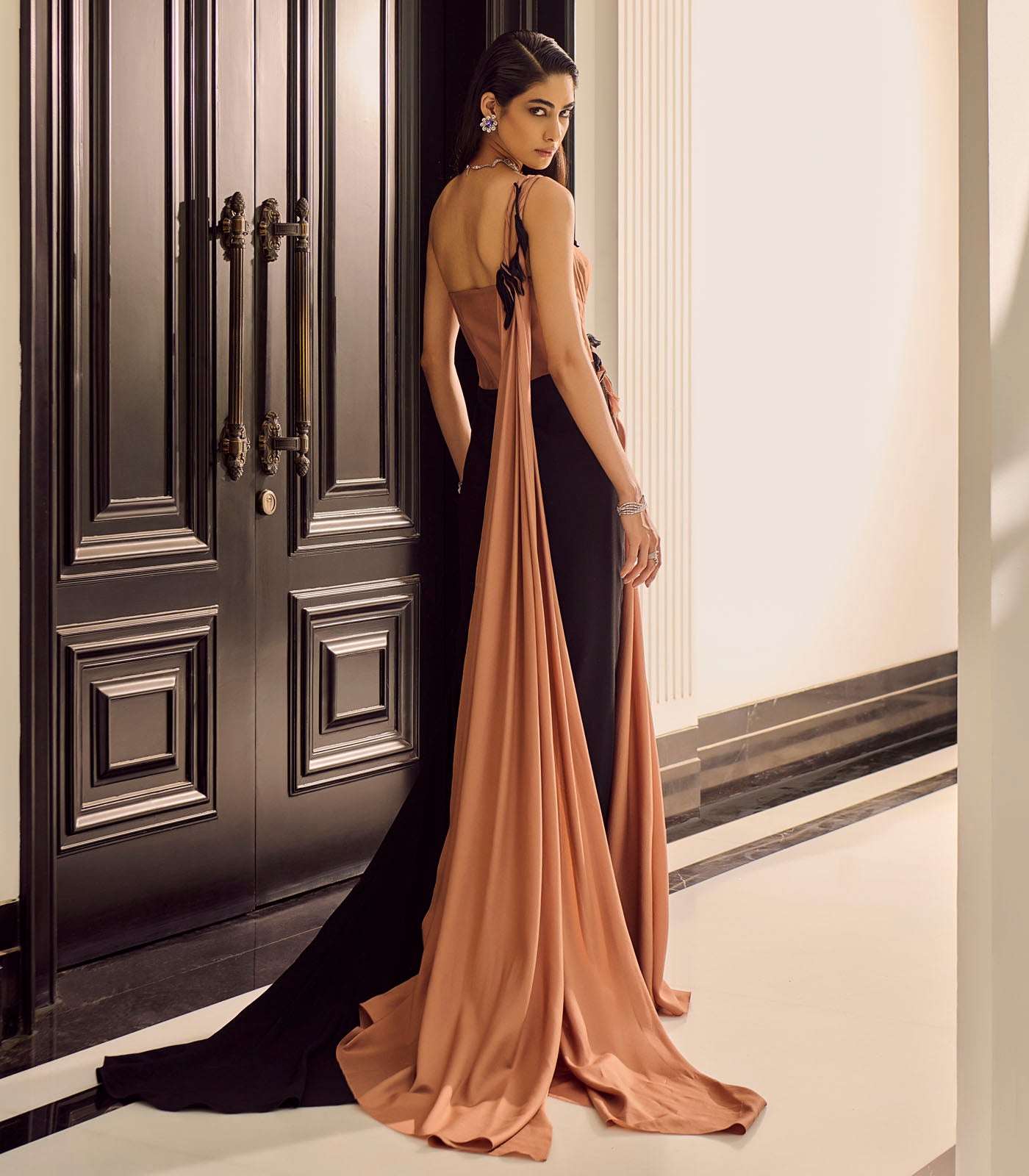 Sculpted Corset Gown