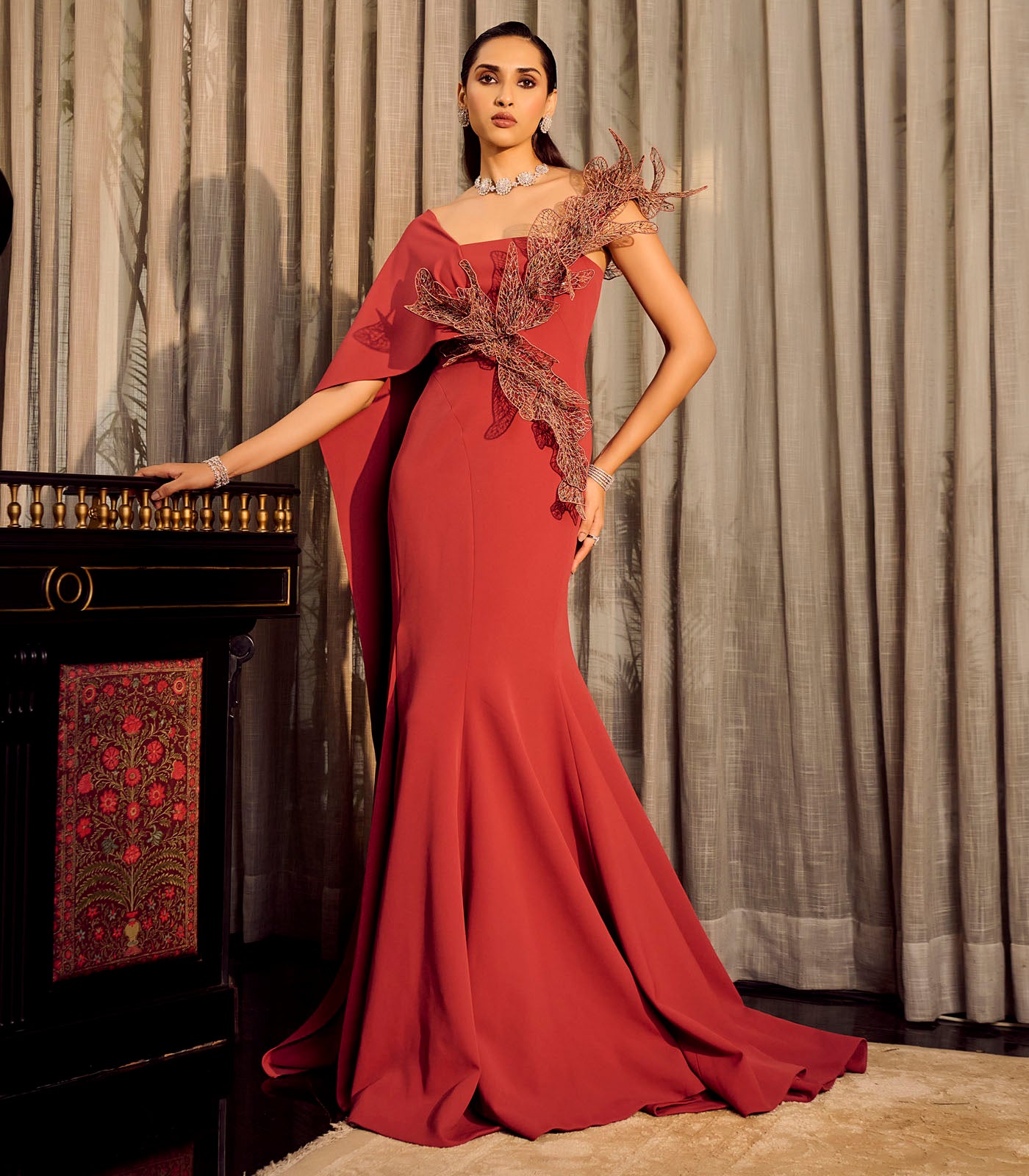 Strapless Mermaid Gown