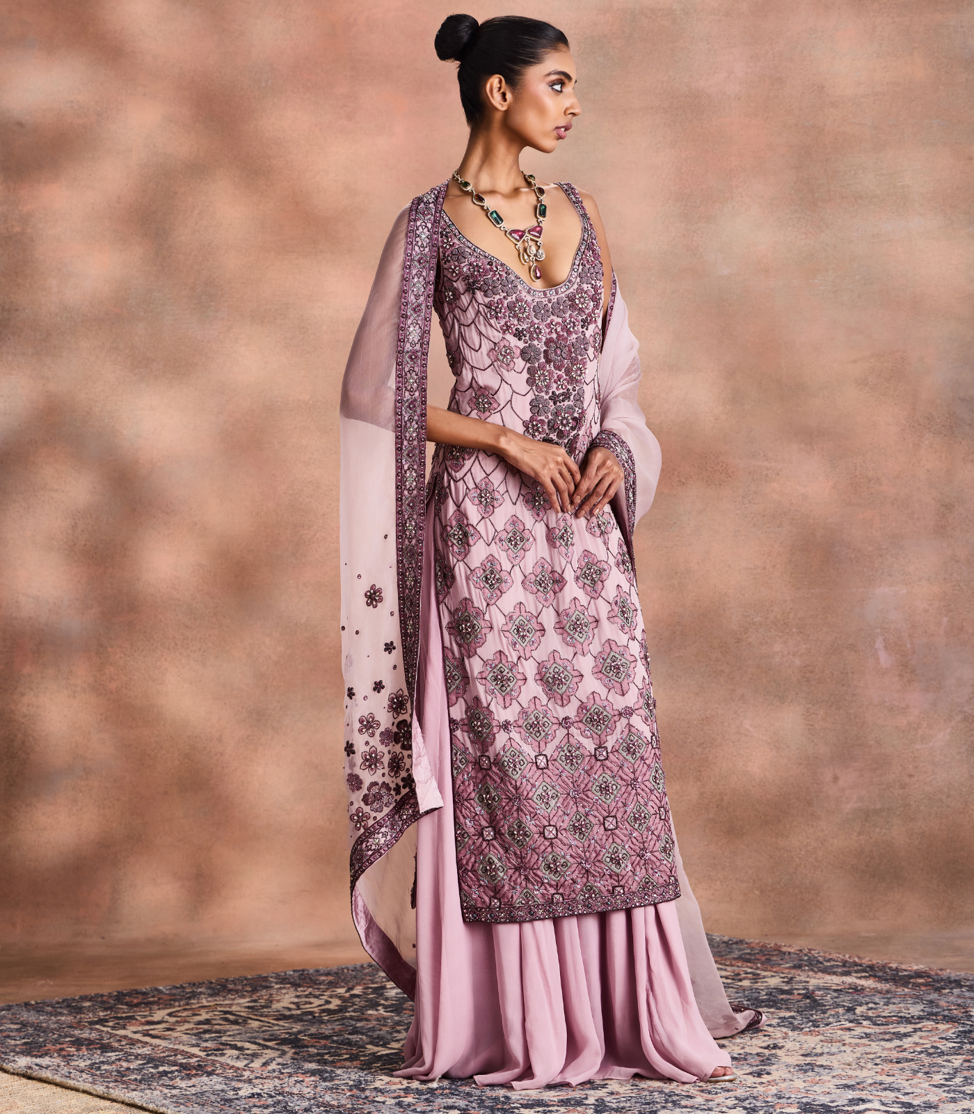 Embellished Sharara Set