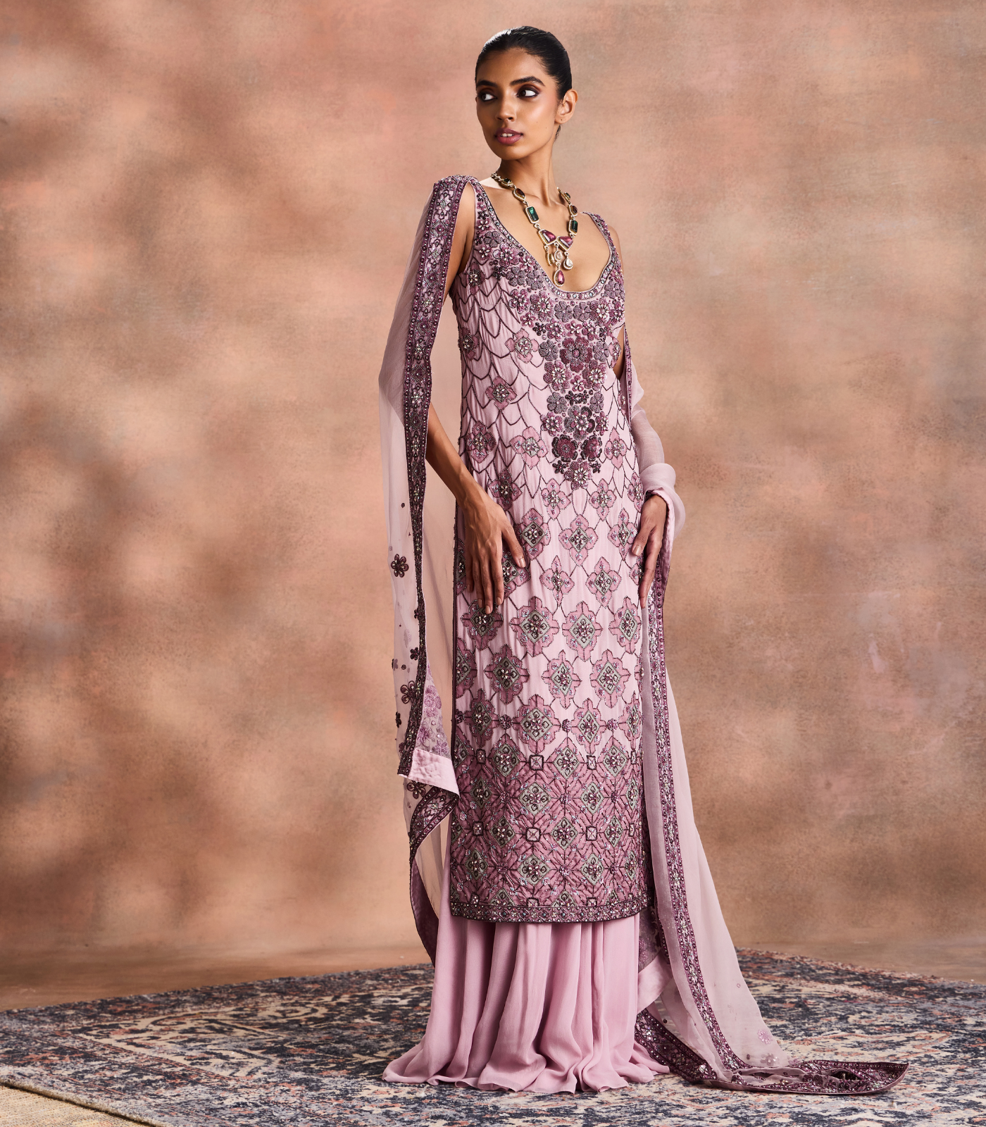 Embellished Sharara Set
