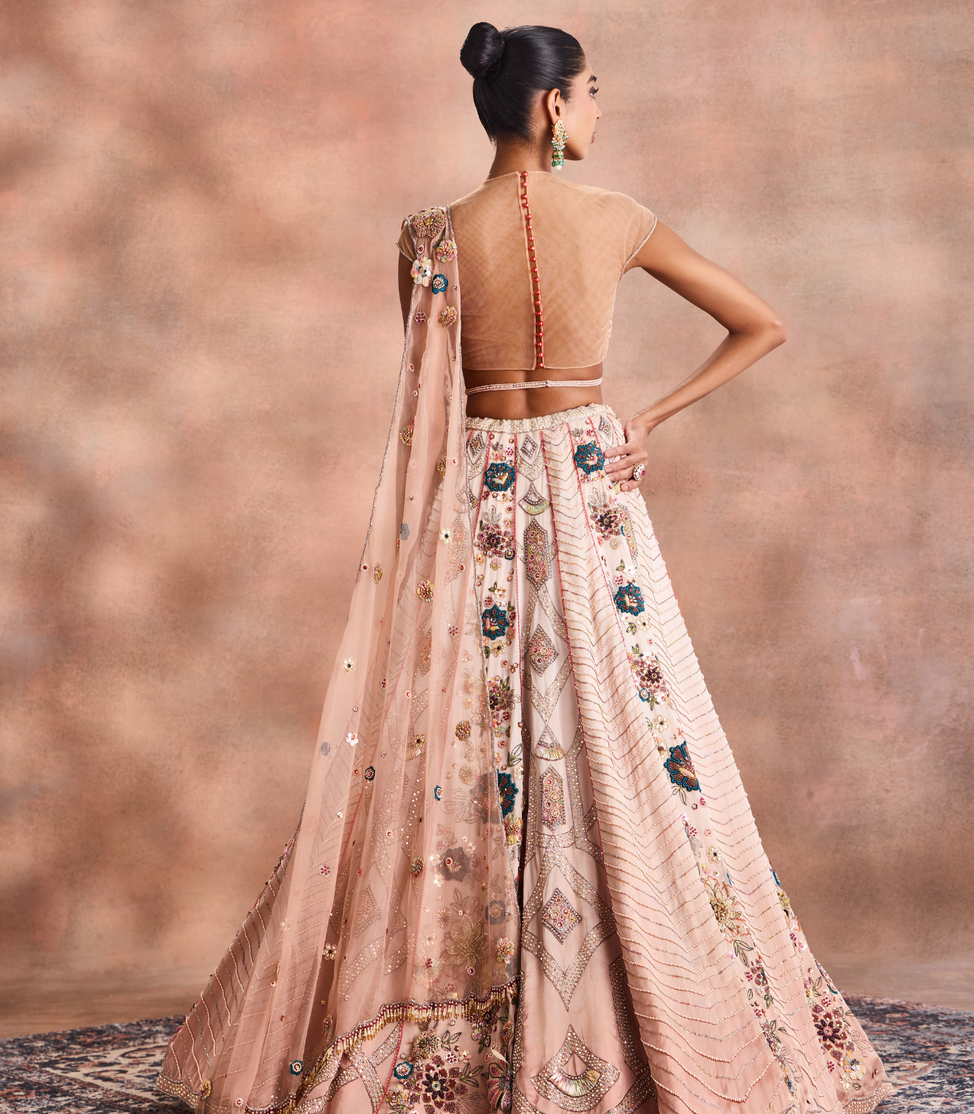 Contemporary Lehenga Set