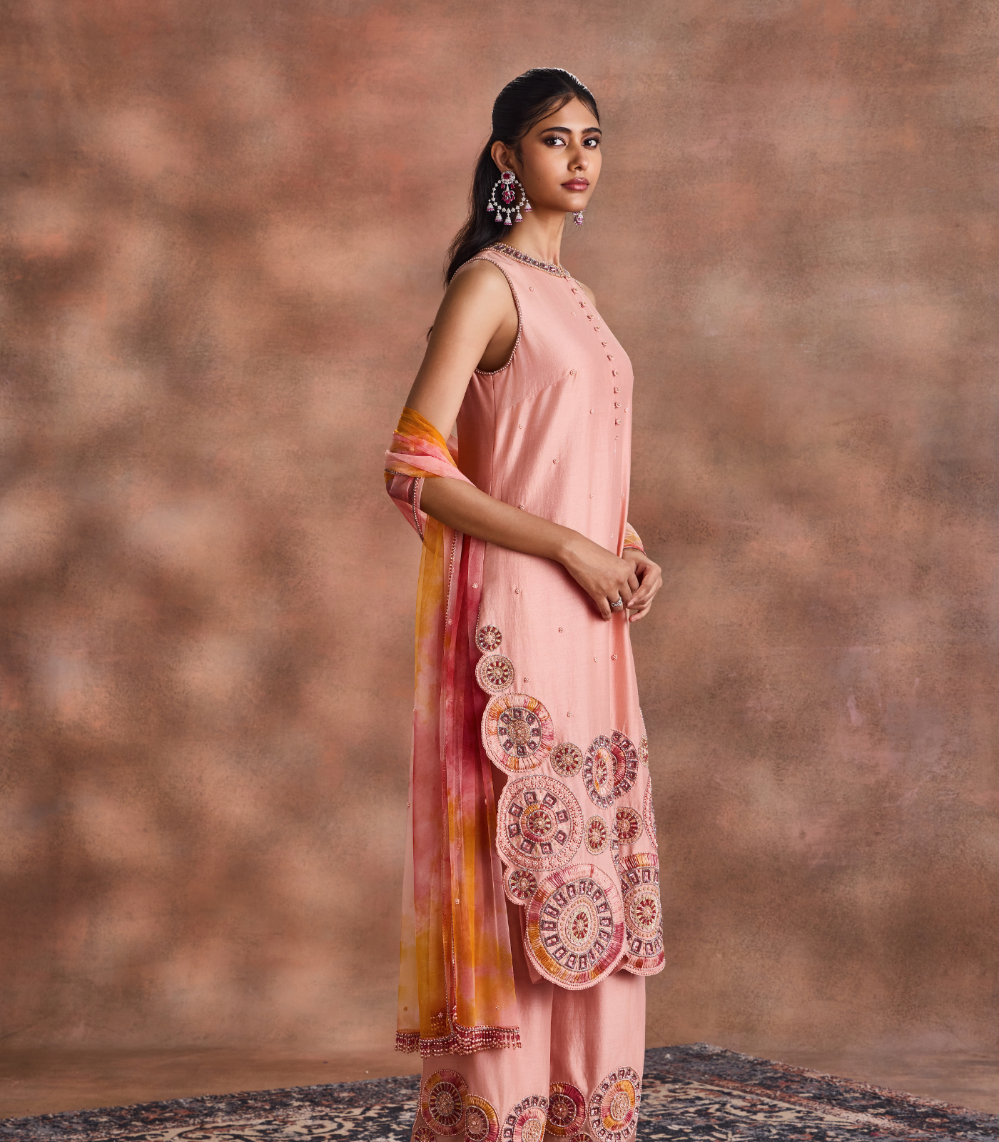Embellished Kurta Set