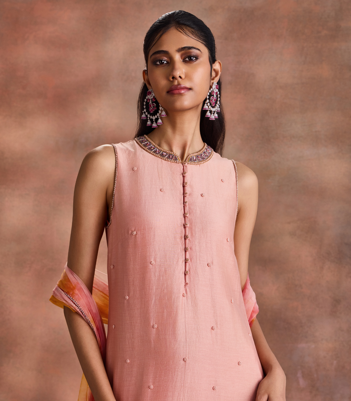 Embellished Kurta Set