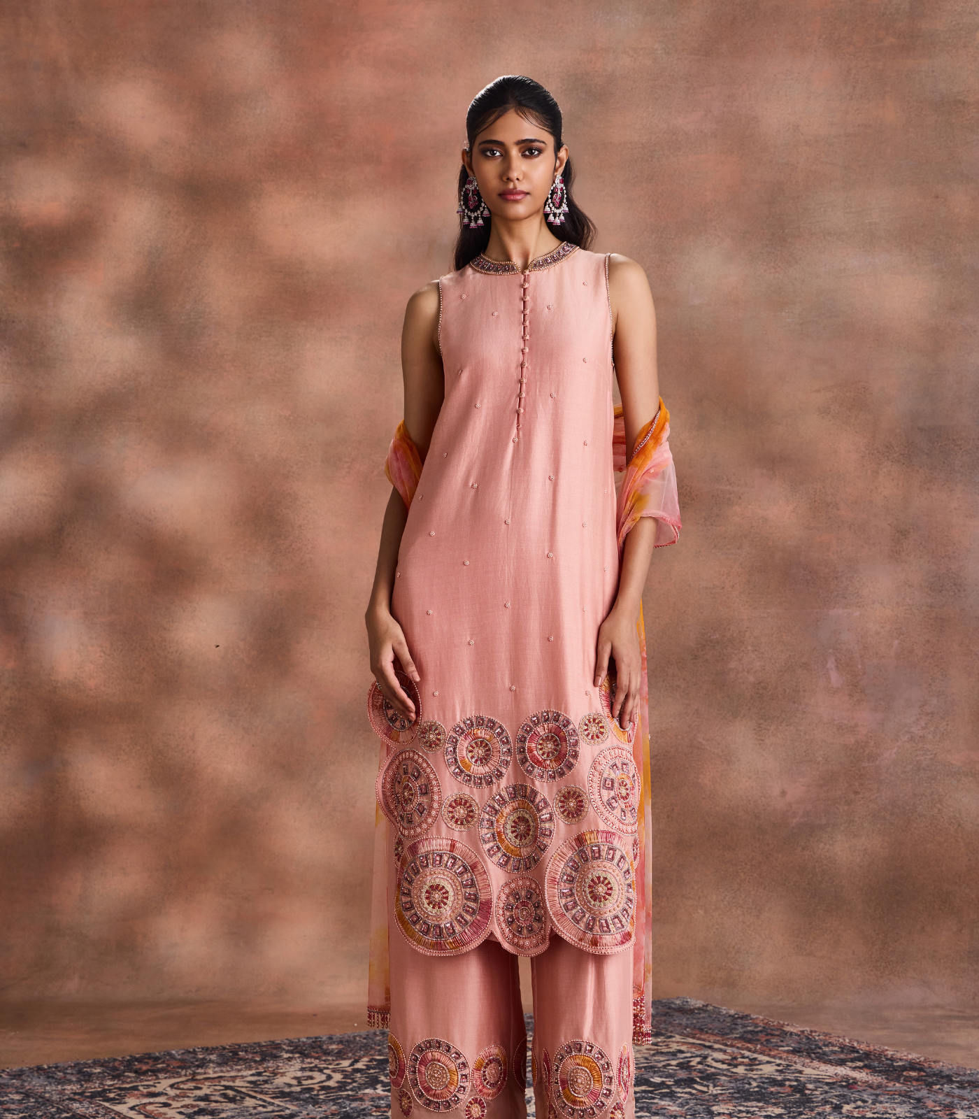 Embellished Kurta Set