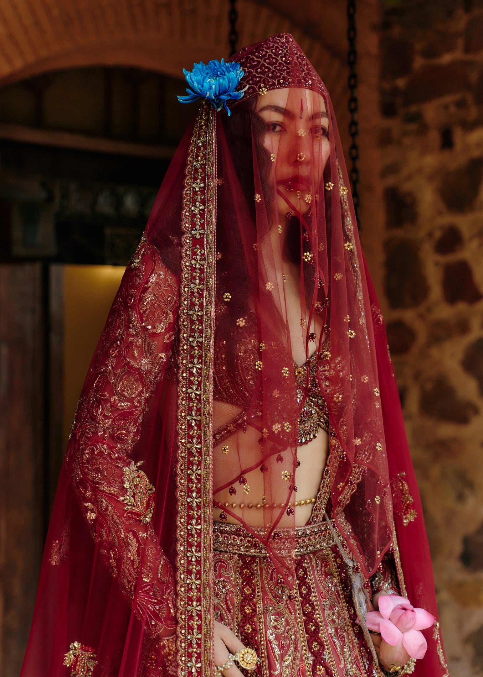 Heirloom Tessellation Lehenga