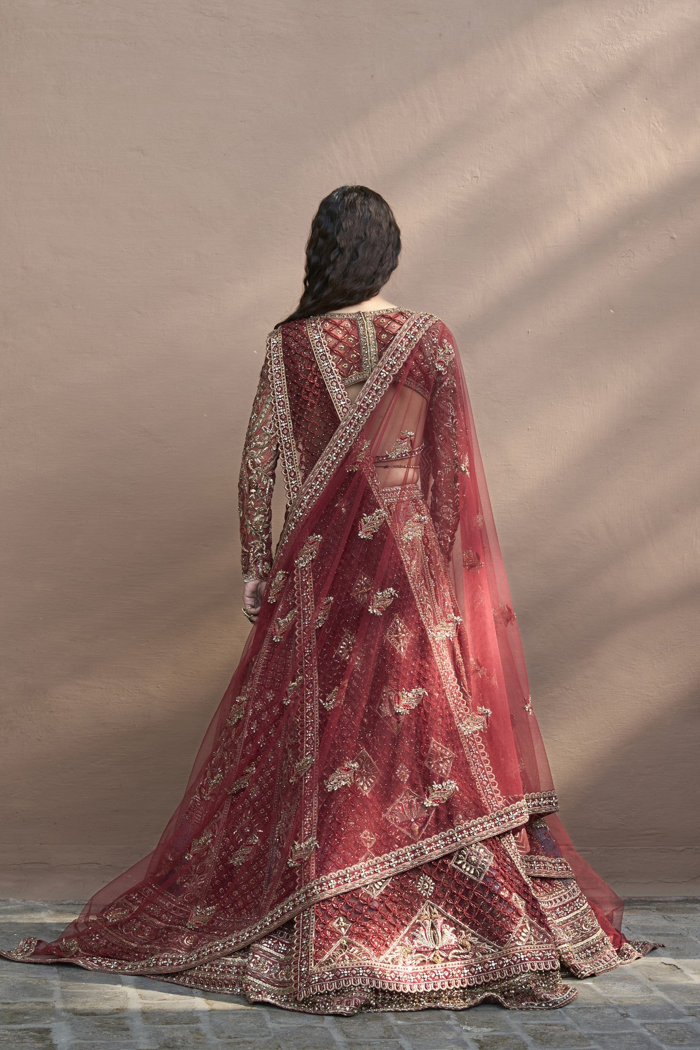Heirloom Tessellation Lehenga