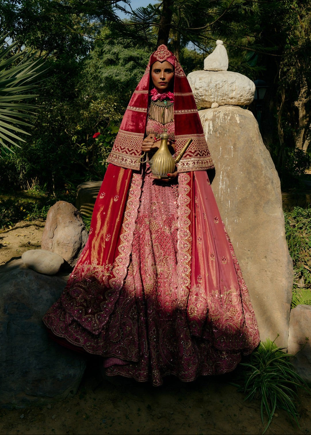 Rose Royal Lehenga