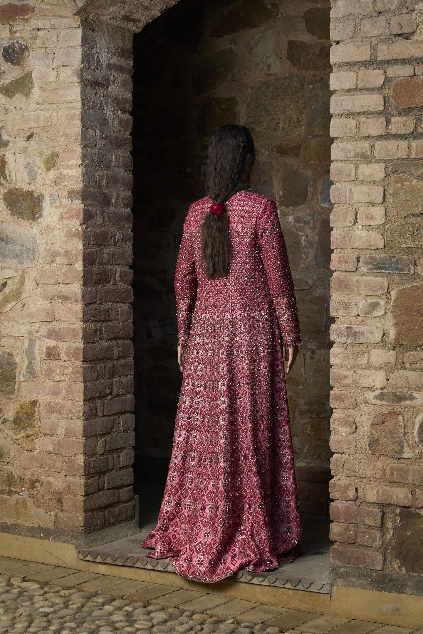 Jacket Sharara Set
