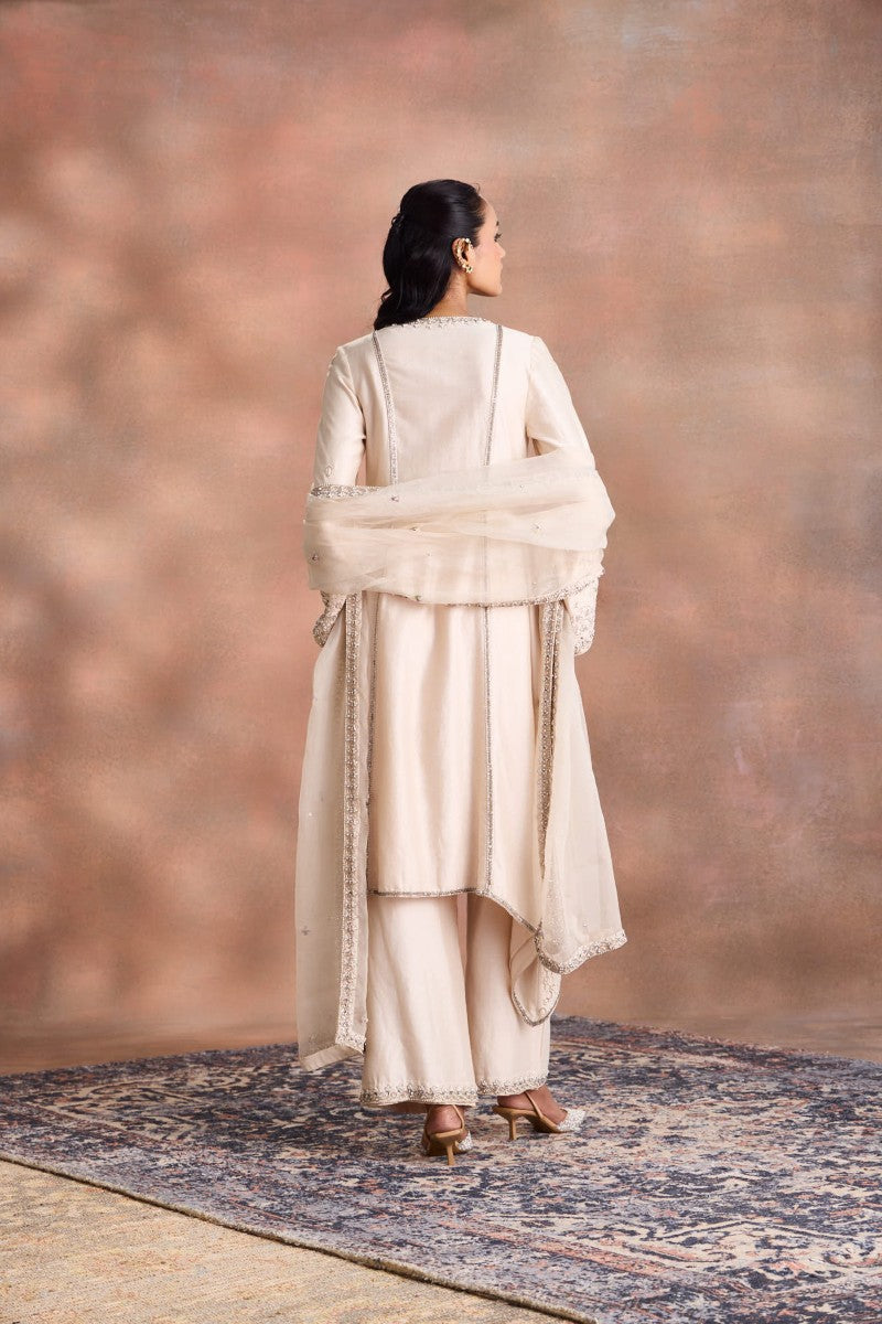 Floral embroirdered  kurta set