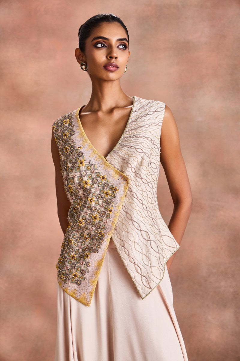 Draped Dhoti Set