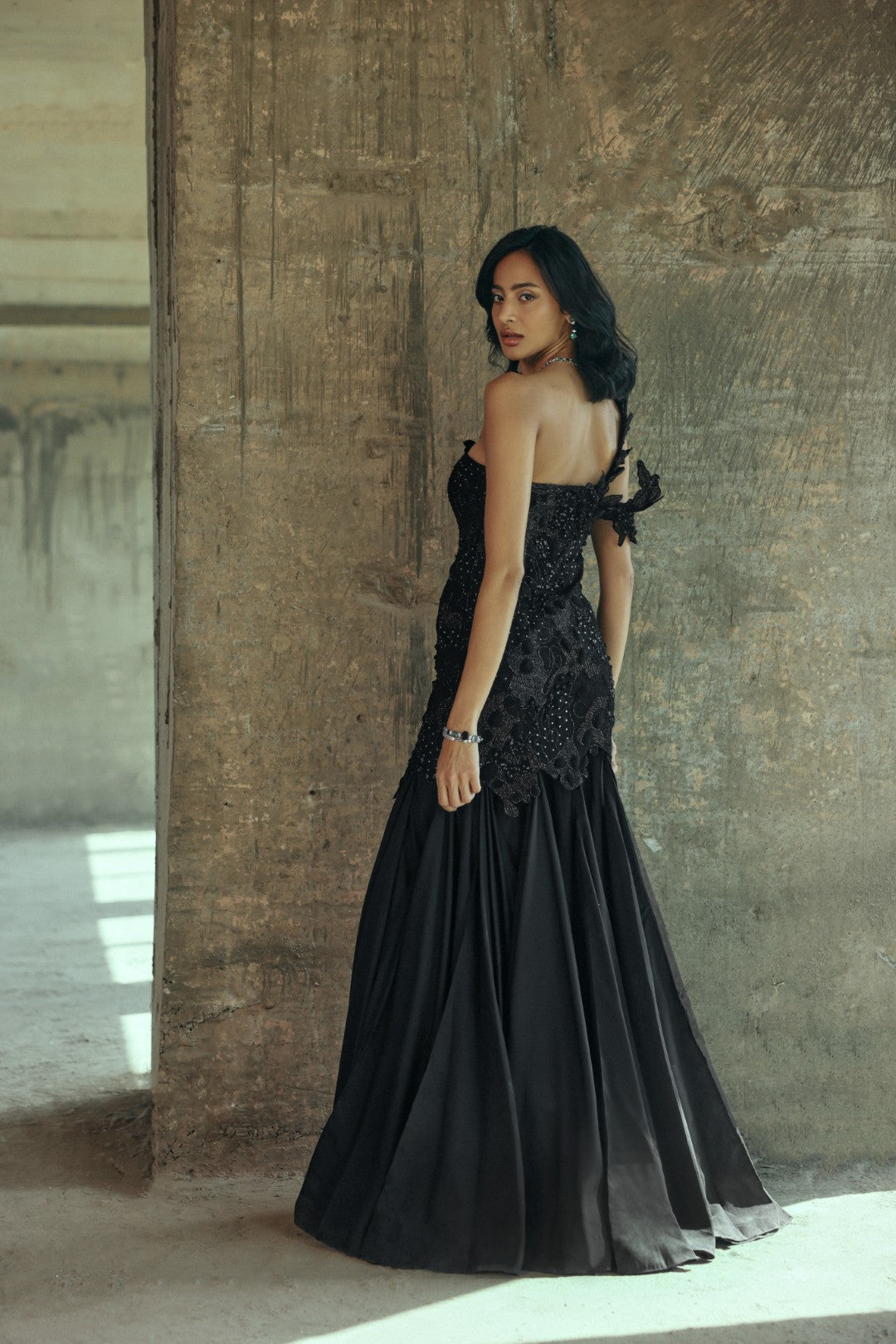 Floral Corset Gown