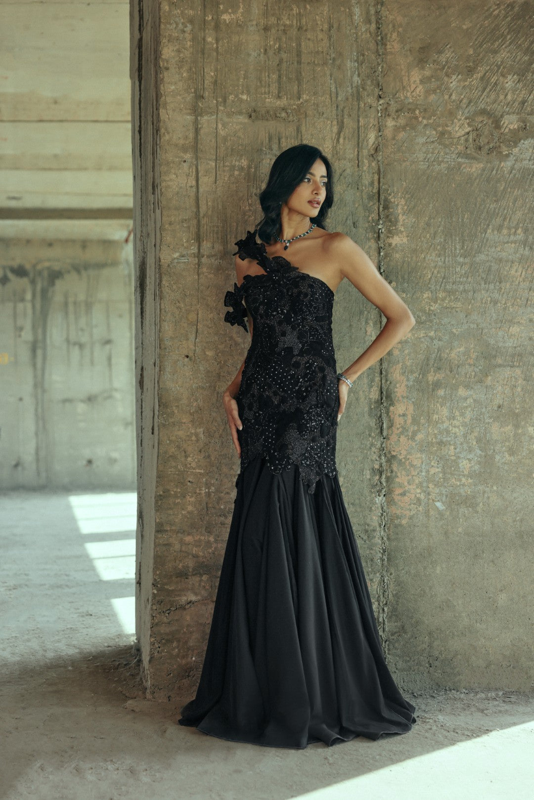 Floral Corset Gown