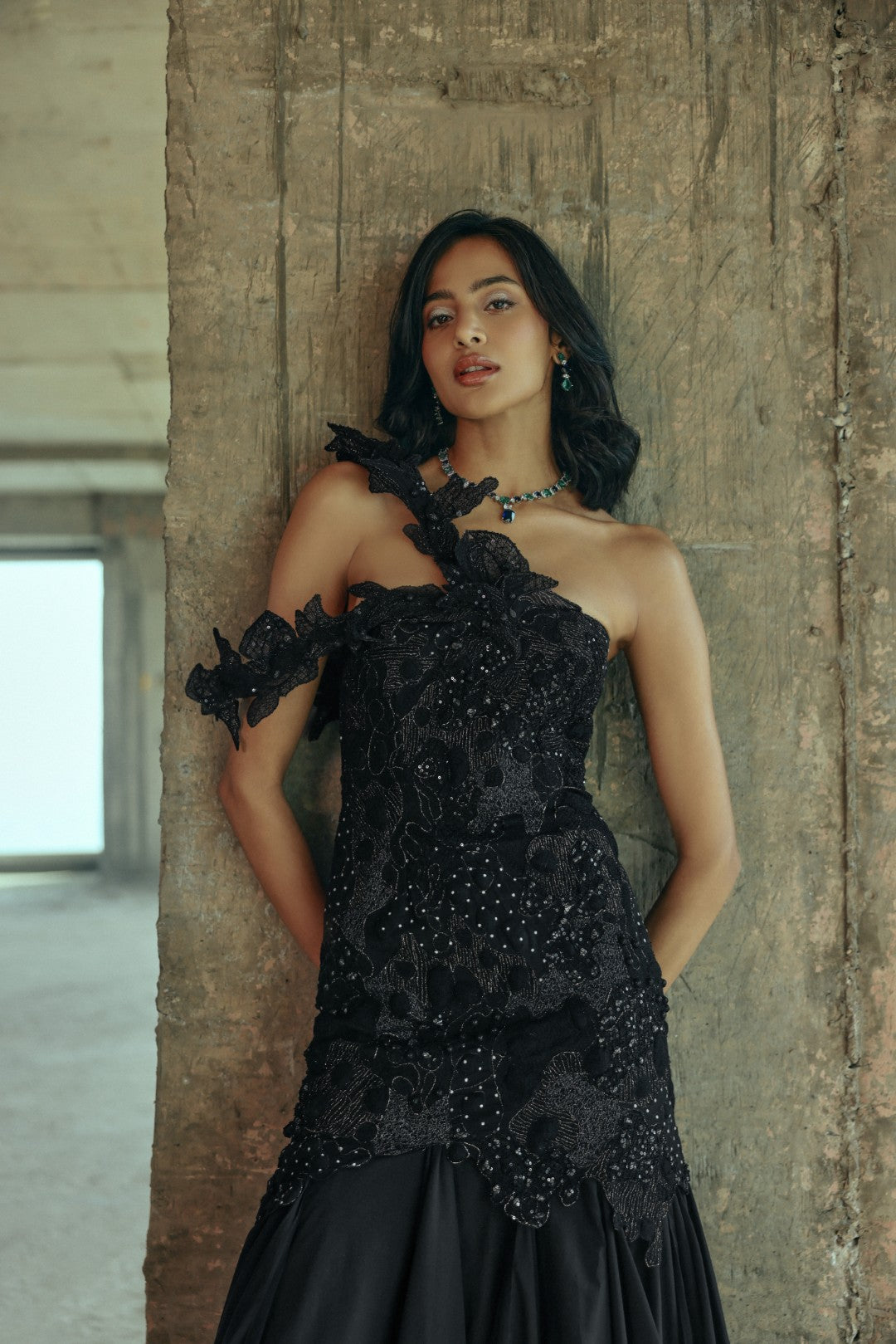 Floral Corset Gown