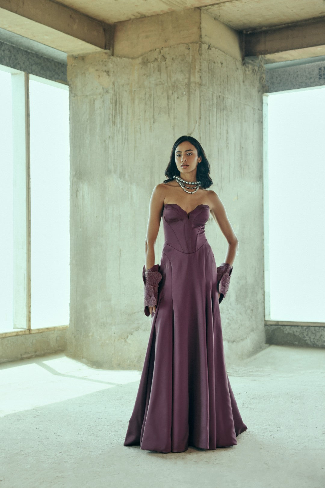 Petal Sculpted Gown