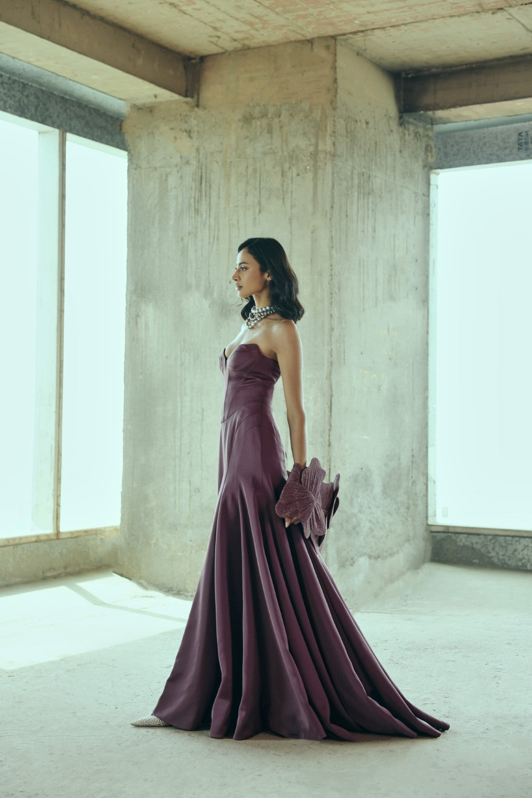 Petal Sculpted Gown