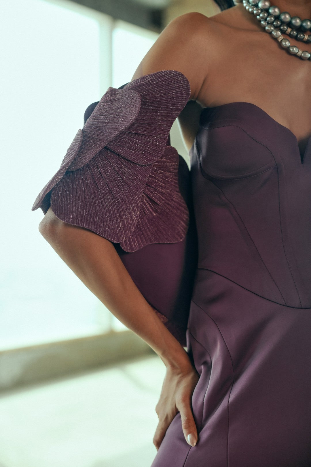 Petal Sculpted Gown