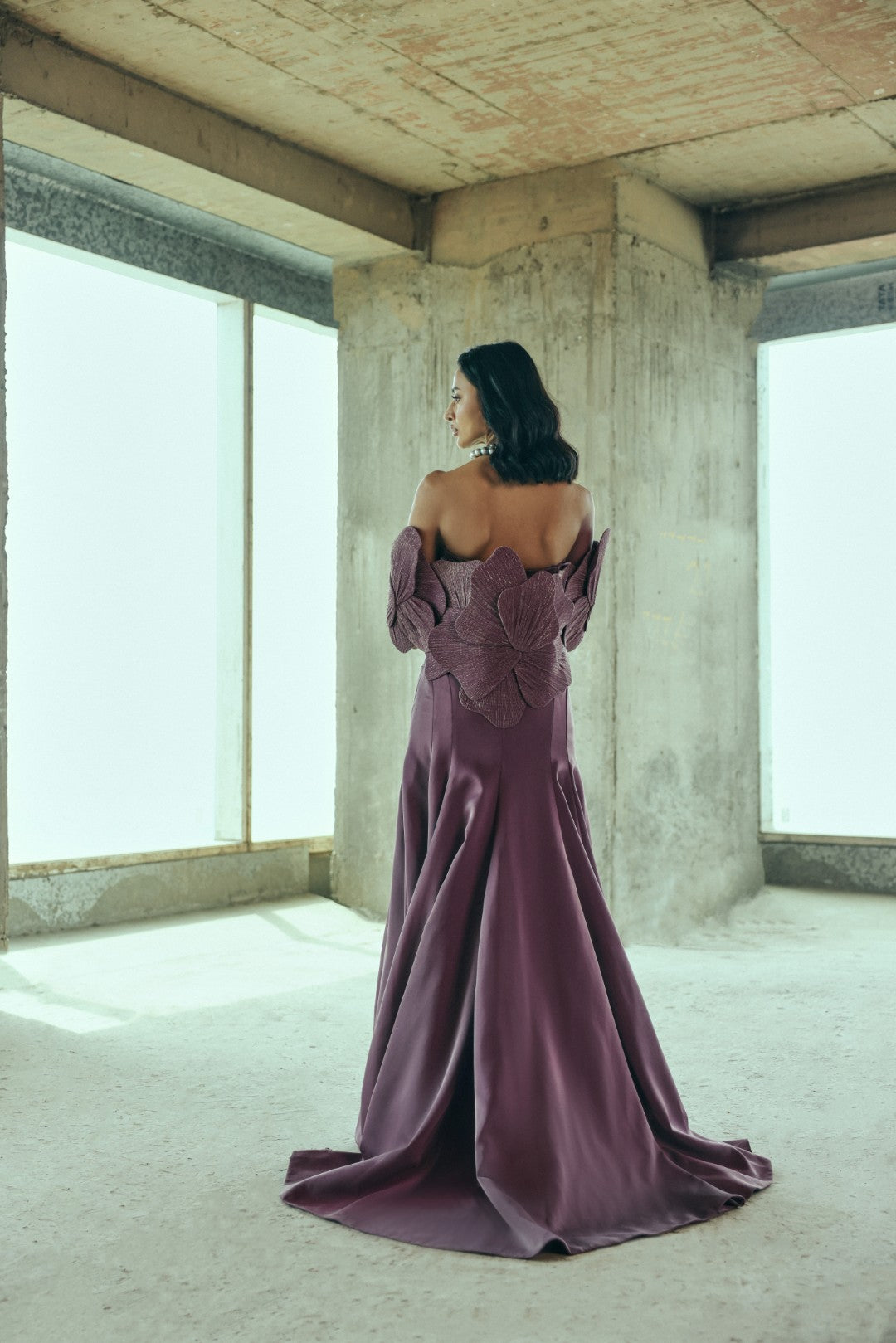 Petal Sculpted Gown