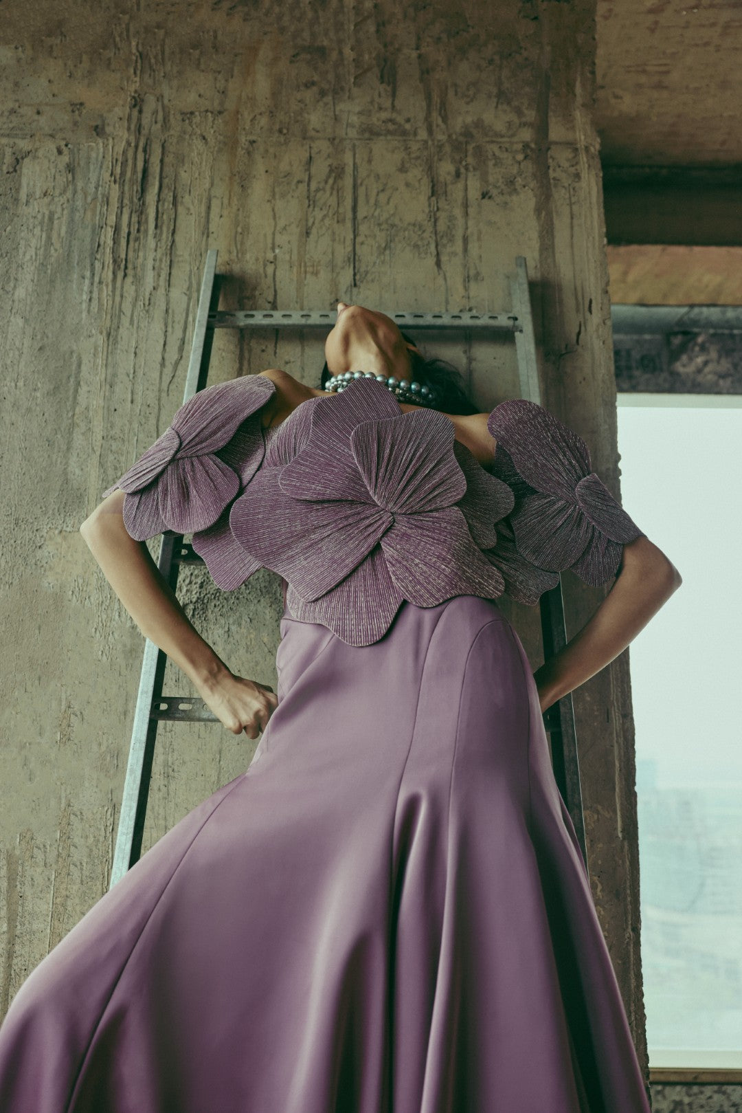 Petal Sculpted Gown