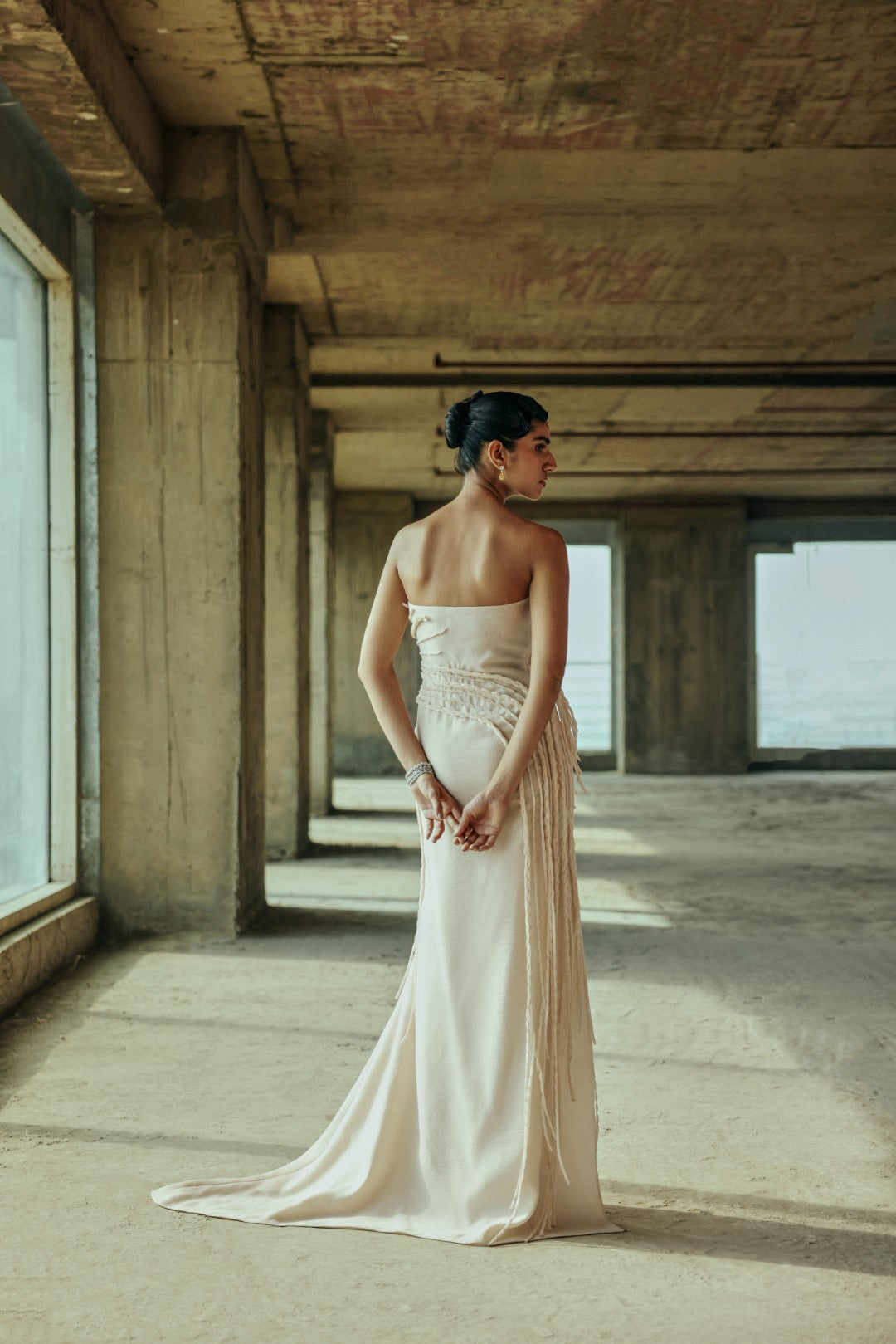 Layered Petal Gown