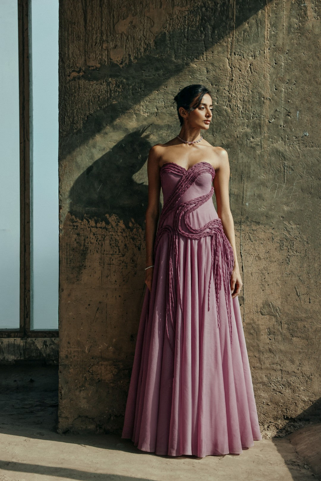 Braided Corset Gown