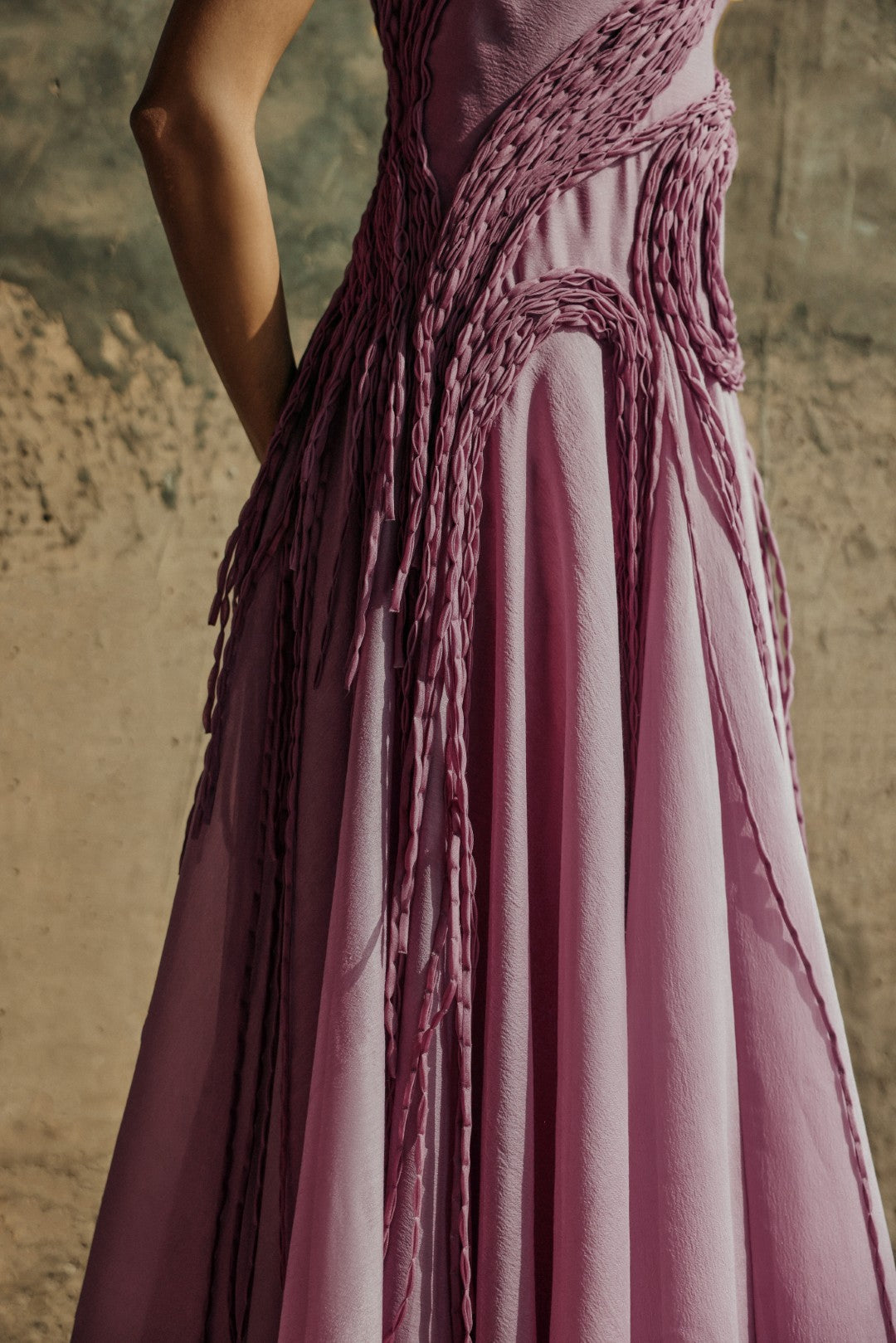 Braided Corset Gown